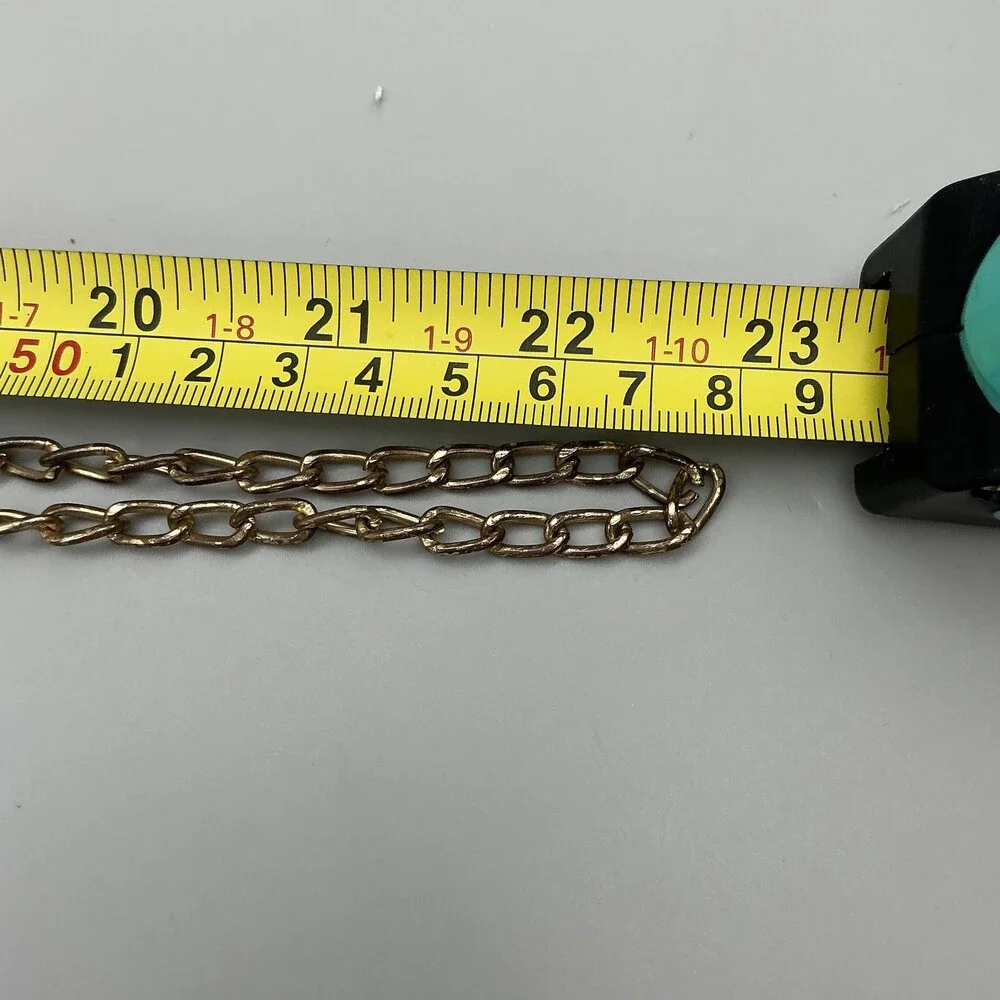 Milan Pocket Watch Men 46.9mm Gold Tone Full Hunter Chain White Date New Battery
